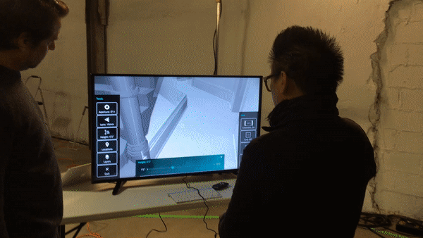 mother! / the set visualization software in motion.